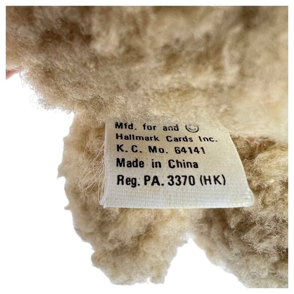 Hallmark Chef Teddy Bear With Red Polka Dot Scarf & White Hat Stuffed Animal VTG - Picture 4 of 5